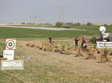 Equestrian games in southwestern Iran