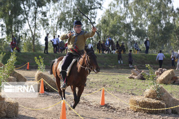 Equestrian games in southwestern Iran