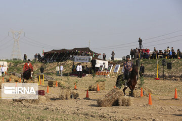 Equestrian games in southwestern Iran