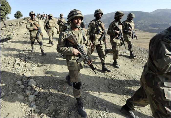 درگیری ارتش پاکستان با تروریست‌ها هفت کشته برجا گذاشت