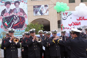 آئین نواختن زنگ انقلاب وگرامیداشت روز ۱۲ بهمن در بوشهر