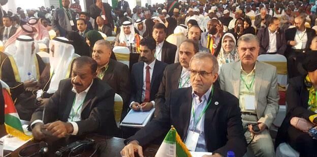 وفد برلماني إيراني يحضر مراسم افتتاح (PUOIC)
وفد برلماني إيراني يحضر مراسم افتتاح (PUOIC)
