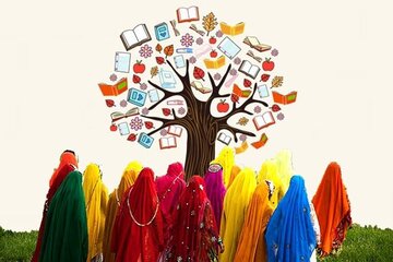 مدال مطالعه بر گردن دِهبَکری کرمان