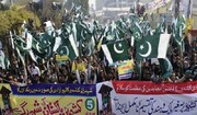 راهپیمایی مردم پاکستان در حمایت از کشمیر برگزار شد