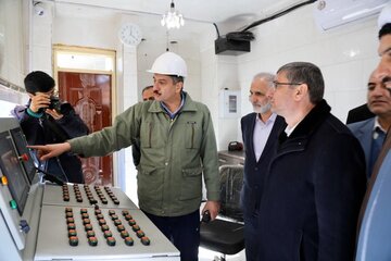 استاندار همدان از شرکت معادن سرمک ملایر بازدید کرد