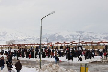 جشنواره زمستانی تخت سلیمان تکاب