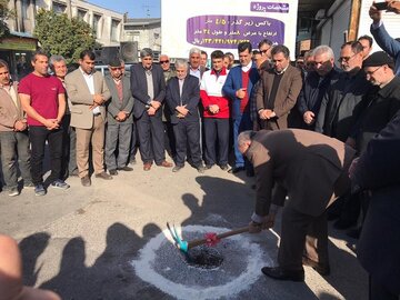 چهار طرح عمرانی در قائمشهر افتتاح و یا کلنگ‌زنی شد