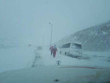 امداد رسانی در کولاک