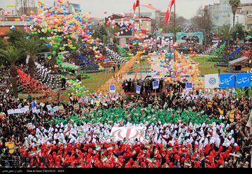 برگزاری راهپیمایی ۲۲ بهمن در ۵۸ نقطه گیلان