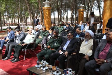 بوستان بانوان جزیره ابوموسی به بهره برداری رسید