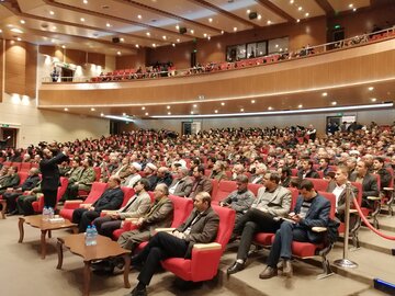 آیین اربعین سردار سلیمانی در دانشگاه دامغان