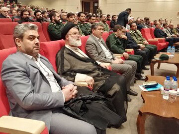 آیین اربعین سردار سلیمانی در دانشگاه دامغان