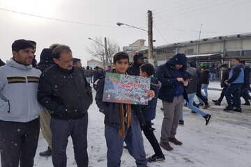 راهپیمایی ۲۲ بهمن اشنویه