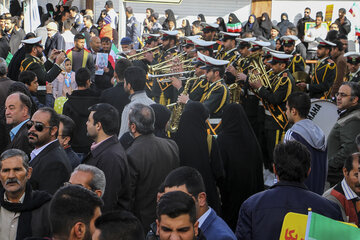 راهپیمایی 22 بهمن در کرمان