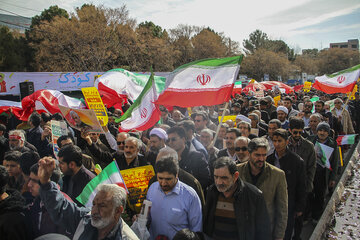 راهپیمایی 22 بهمن در کرمان