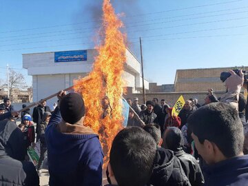 شور و حداکثری مردم مومن و انقلابی شوط در 22 بهمن