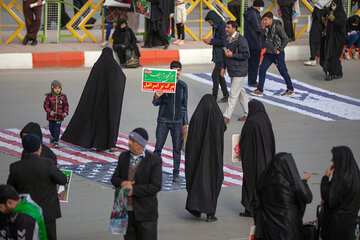 مراسم راهپیمایی یوم الله ۲۲ بهمن در شهر کرمانشاه