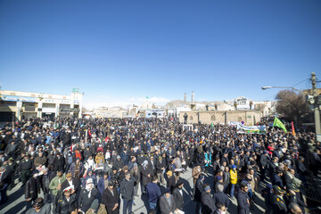 راهپیمایی 22 بهمن در شهرکرد