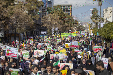 مسیر راهپیمایی ۲۲ بهمن در شیراز از میدان امام‌ حسین (ع) تا پیروزی است