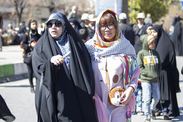 راهپیمایی پرشور 22 بهمن در شیراز