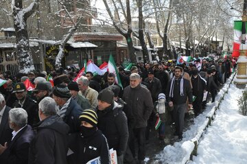 جشن بزرگ چهل و یک سالگی انقلاب اسلامی در دماوند