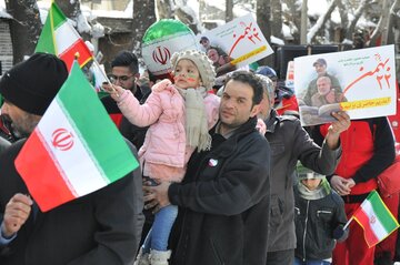 جشن بزرگ چهل و یک سالگی انقلاب اسلامی در دماوند