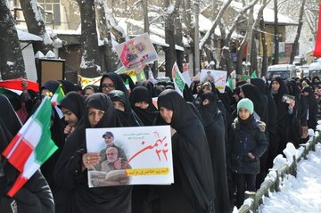 جشن بزرگ چهل و یک سالگی انقلاب اسلامی در دماوند