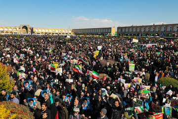 راهپیمایی 22 بهمن در اصفهان