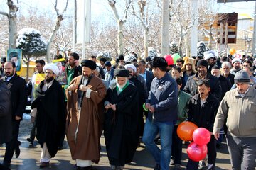 راهپیمایی ۲۲ بهمن در شمال پایتخت