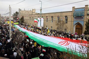 راهپیمایی 22 بهمن در قم