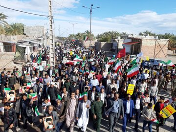 راهپیمایی ۲۲ بهمن در شهرستان ها