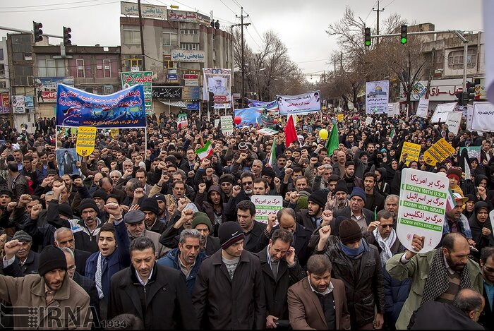 مردم استان کرمانشاه با هر تفکری در سالروز ۲۲ بهمن به خیابان‌ها آمدند