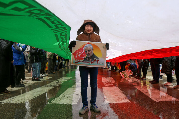 راهپیمایی ۲۲ بهمن در بجنورد‎