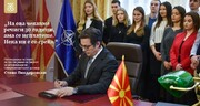 رئیس جمهوری مقدونیه شمالی دستور الحاق به ناتو را امضا کرد