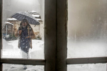 Snowy days in northern Iran