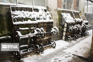 Snowy days in northern Iran