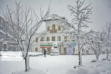 Snowy days in northern Iran