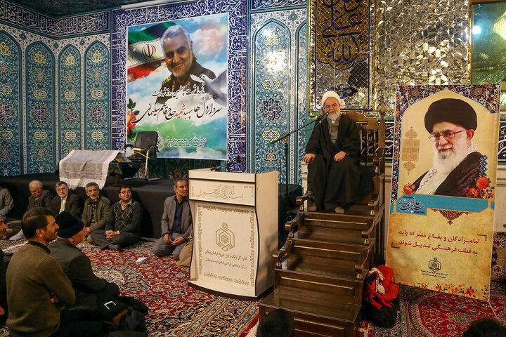مراسم چهلمین روز شهادت سردار سلیمانی در بجنورد مراسم چهلمین روز شهادت سردار سلیمانی در بجنورد