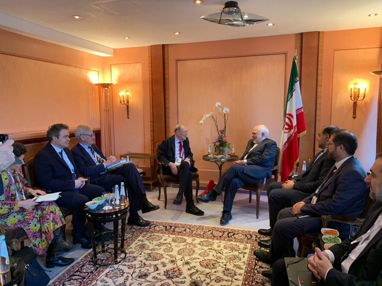 FM Zarif meets EU Foreign Affairs Councillors 