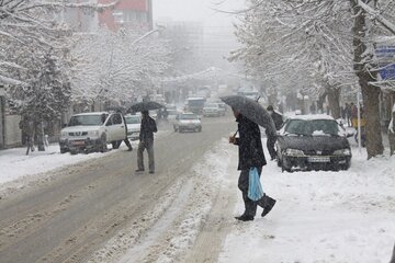 بارش برف در آذربایجان‌غربی تا پنج‌شنبه ادامه دارد