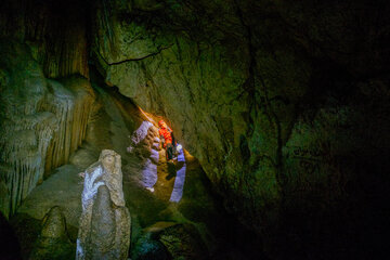 La grotte San Ik dans la province Centrale de l’Iran