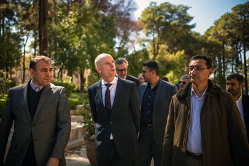 Le ministre néerlandais des Affaires étrangères en visite à Ispahan