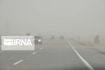 مه غلیظ دید افقی رانندگان را در خراسان شمالی کاهش داد