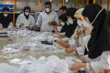 تغییر خط تولید تجهیزات پزشکی به تولید ماسک در رشت‎