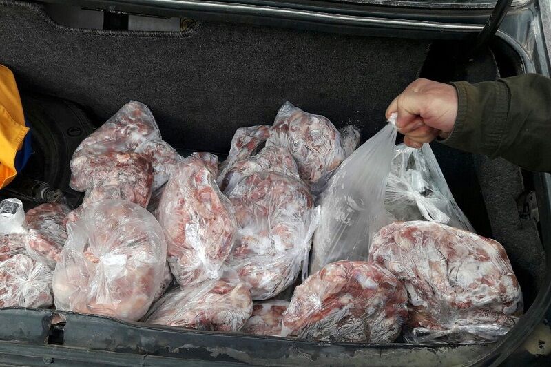 بیش از ۲ تُن گوشت غیرقابل مصرف در مهاباد کشف شد