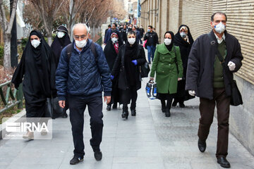 People in Tehran take preemptive measures against coronavirus