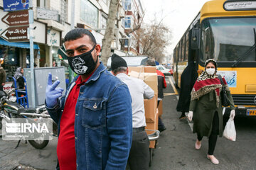 People in Tehran take preemptive measures against coronavirus