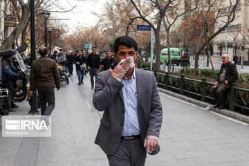 People in Tehran take preemptive measures against coronavirus