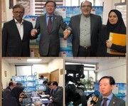 چین ۲۵۰ هزار ماسک به ایران اهدا کرد