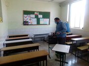 شیوع کرونا و چالش‌ ضد عفونی مدارس فارس